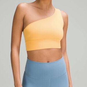Lululemon Align Asymmetrical Bra *Light Support in Mango Dream